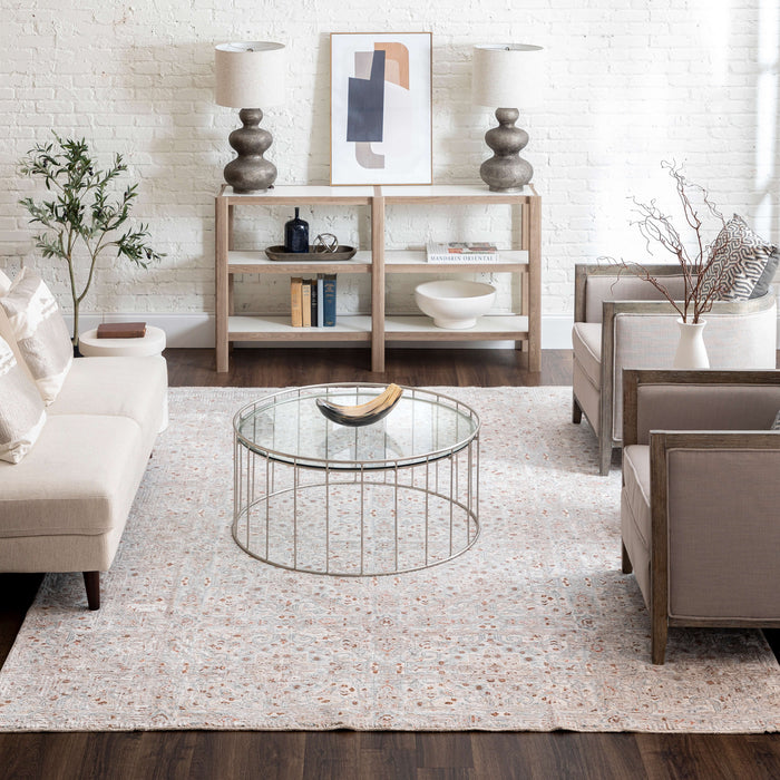 Karastan Solitude Pandosia Cream Lt Beige Area Rug
