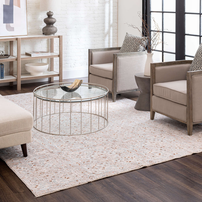 Karastan Solitude Pandosia Cream Lt Beige Area Rug