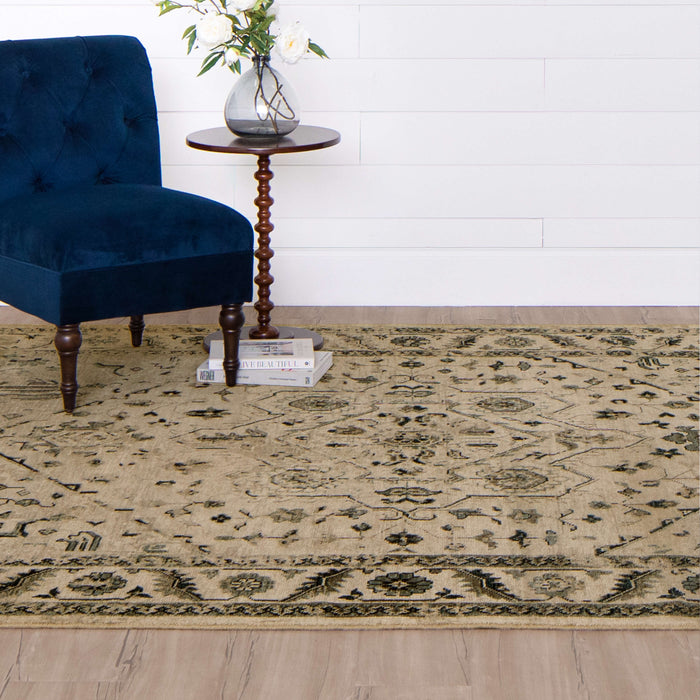 Karastan Paradigm Talmadge Charcoal Area Rug