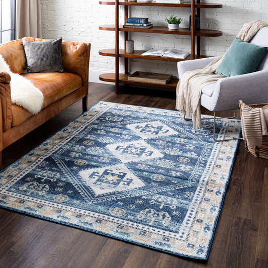 Arden Paragon Blue Area Rug