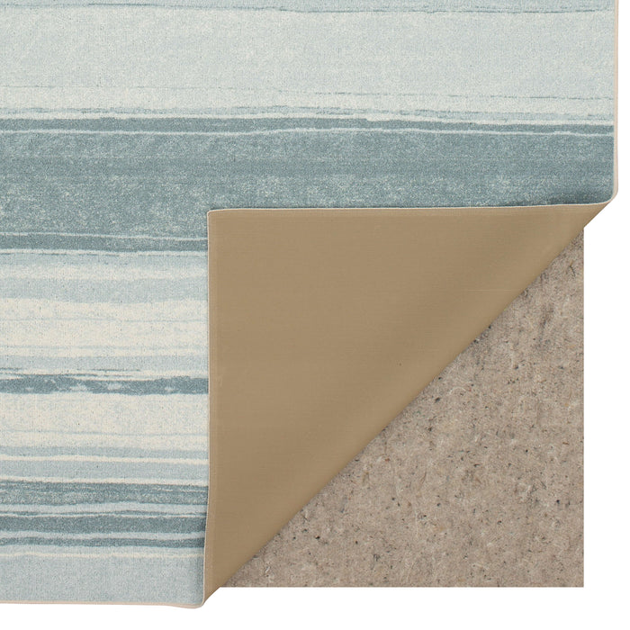 Grayson Panel Blue Area Rug