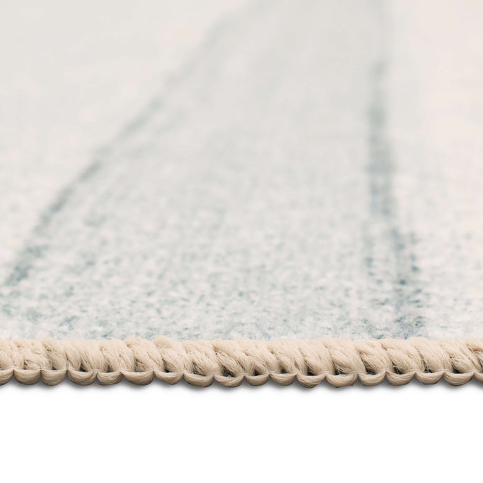 Grayson Panel Blue Area Rug