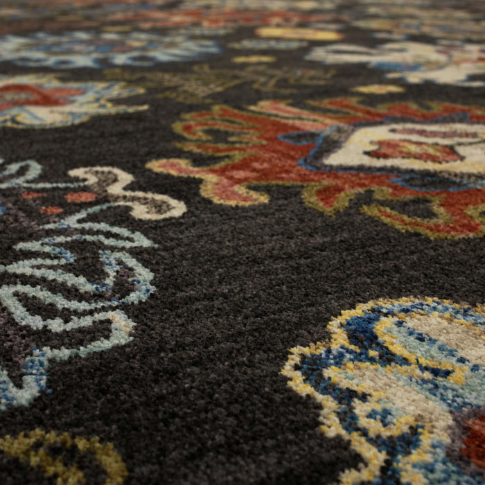 Karastan Pandora Passion Charcoal Area Rug