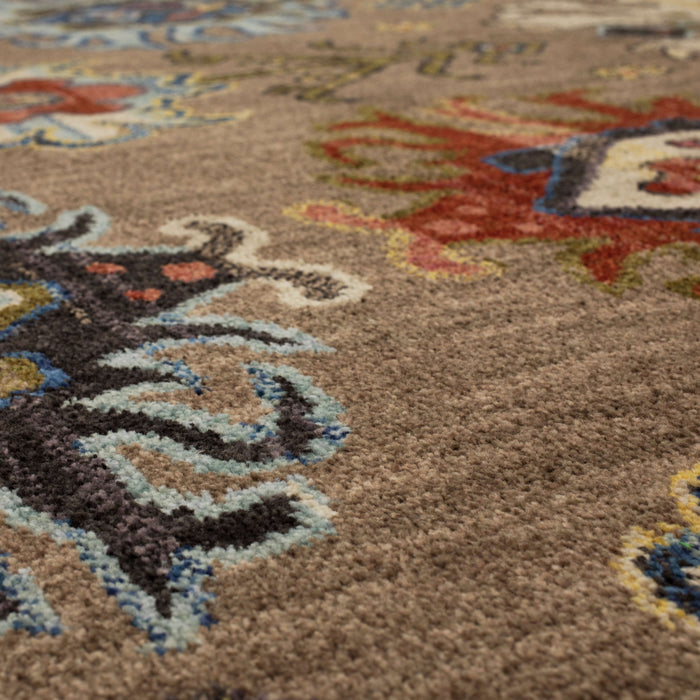 Karastan Pandora Passion Taupe Area Rug