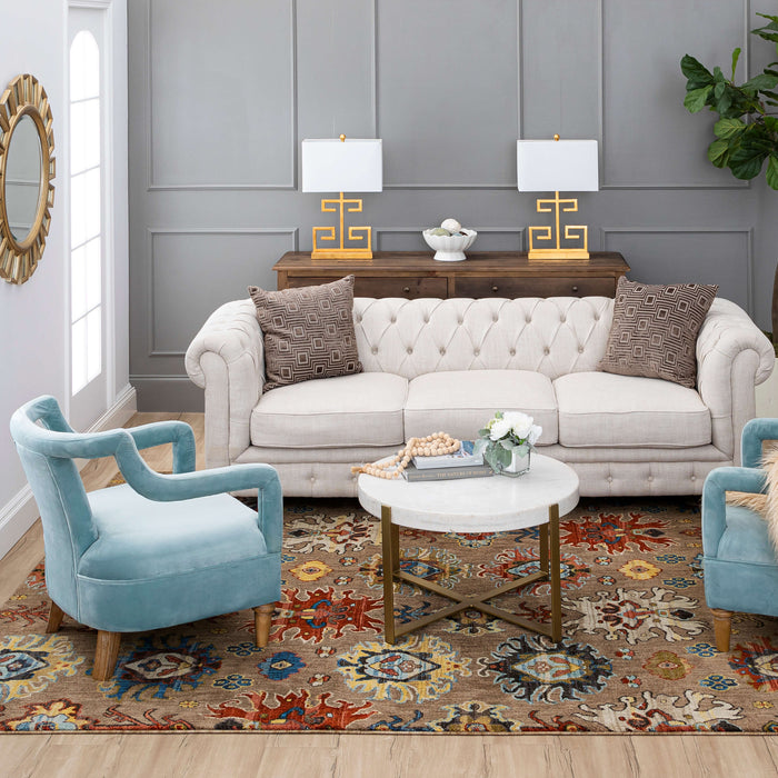Karastan Pandora Passion Taupe Area Rug