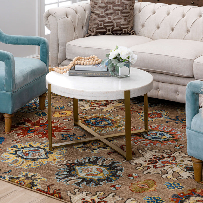 Karastan Pandora Passion Taupe Area Rug