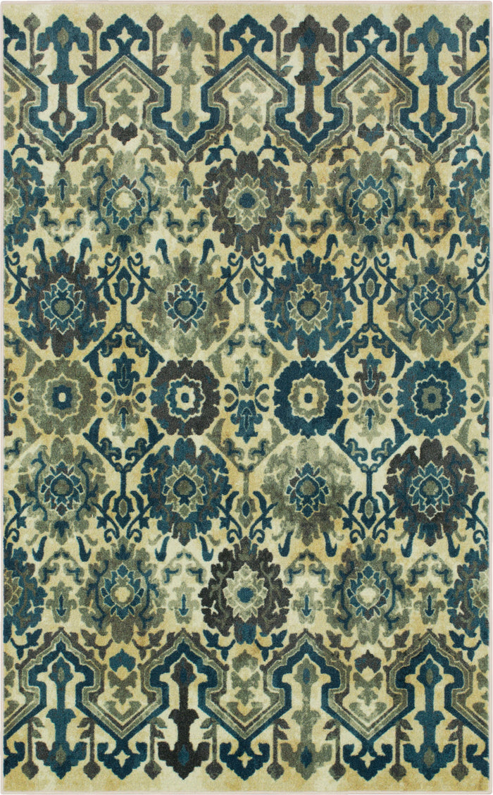 Technicolor Kinn Navy Area Rug