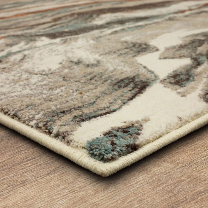 Karastan Soiree Pearl River Alabaster Area Rug