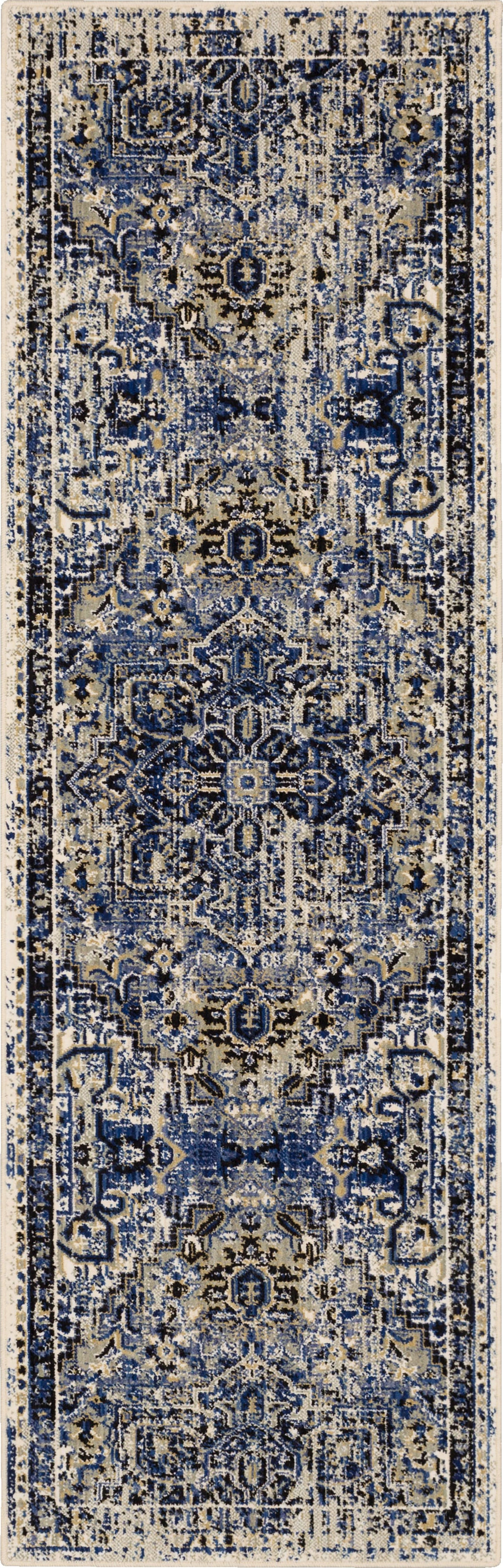 Karastan Tempest Perception Cobalt Area Rug