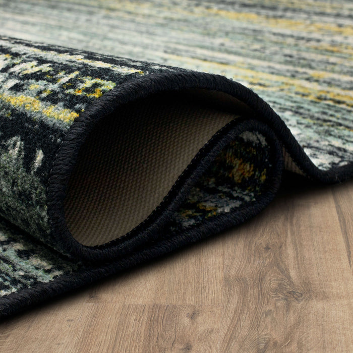 Piper Black Area Rug