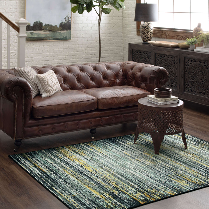 Piper Black Area Rug