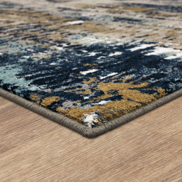 Karastan Vanguard Placid Majolica Blue by Drew & Jonathan Home