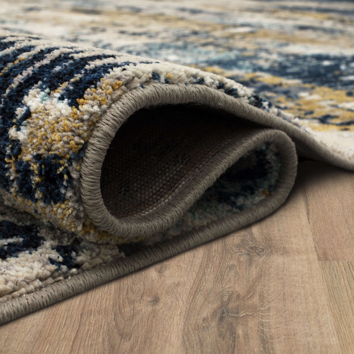 Karastan Vanguard Placid Majolica Blue by Drew & Jonathan Home