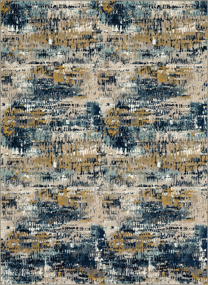 Karastan Vanguard Placid Majolica Blue by Drew & Jonathan Home