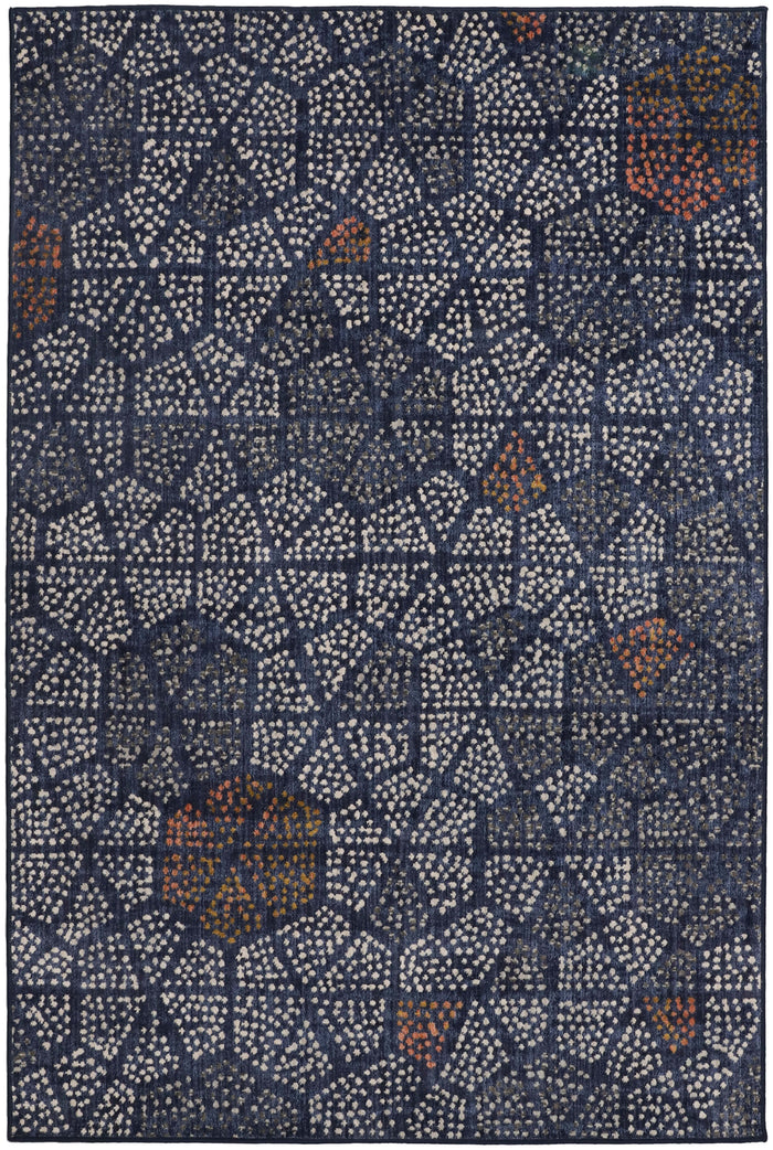 Pointed Path Indigo Area Rug by Scott Living