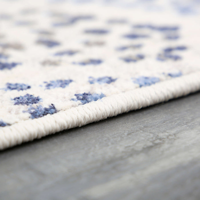 Pointed Path Periwinkle Area Rug by Scott Living