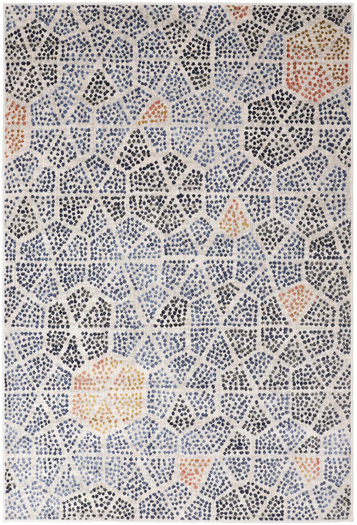 Pointed Path Periwinkle Area Rug by Scott Living