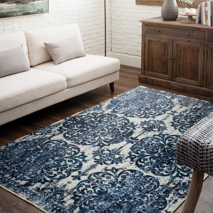 Technicolor Porter Cream Area Rug