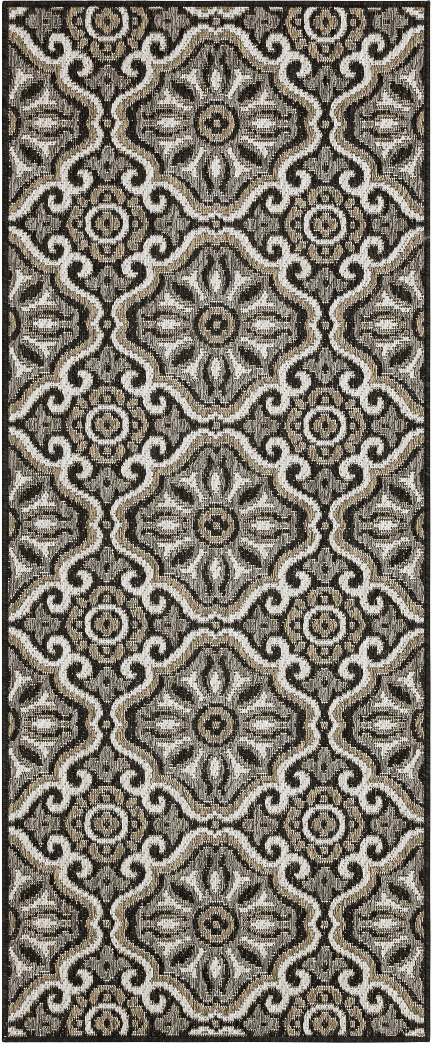 Jackson Tile Charcoal Area Rug