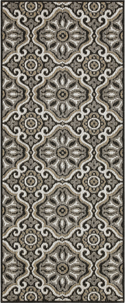 Jackson Tile Charcoal Area Rug