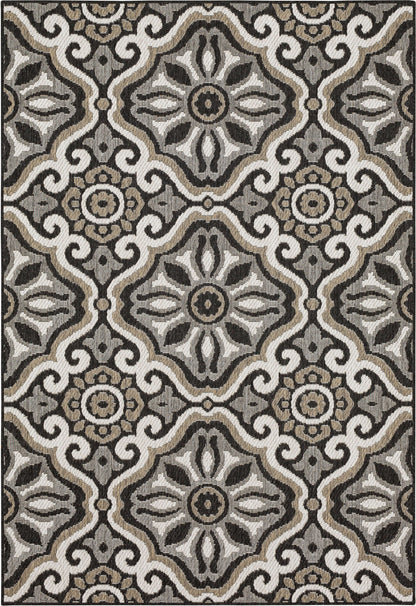 Jackson Tile Charcoal Area Rug