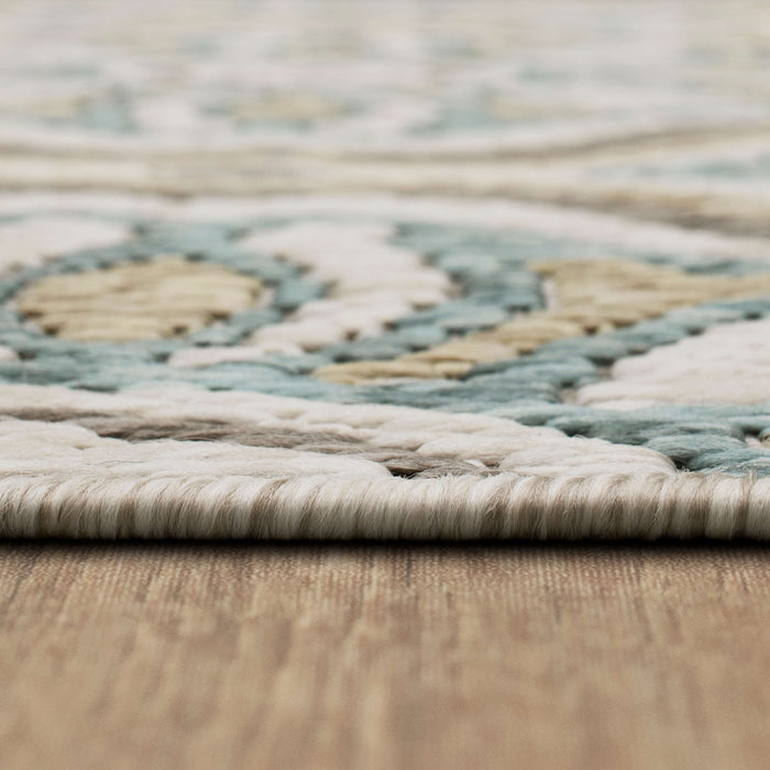 Jackson Tile Cool Grey Area Rug