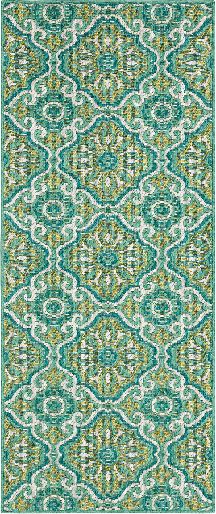 Jackson Tile Aqua Area Rug
