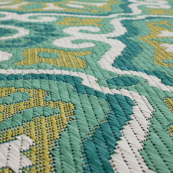 Jackson Tile Aqua Area Rug