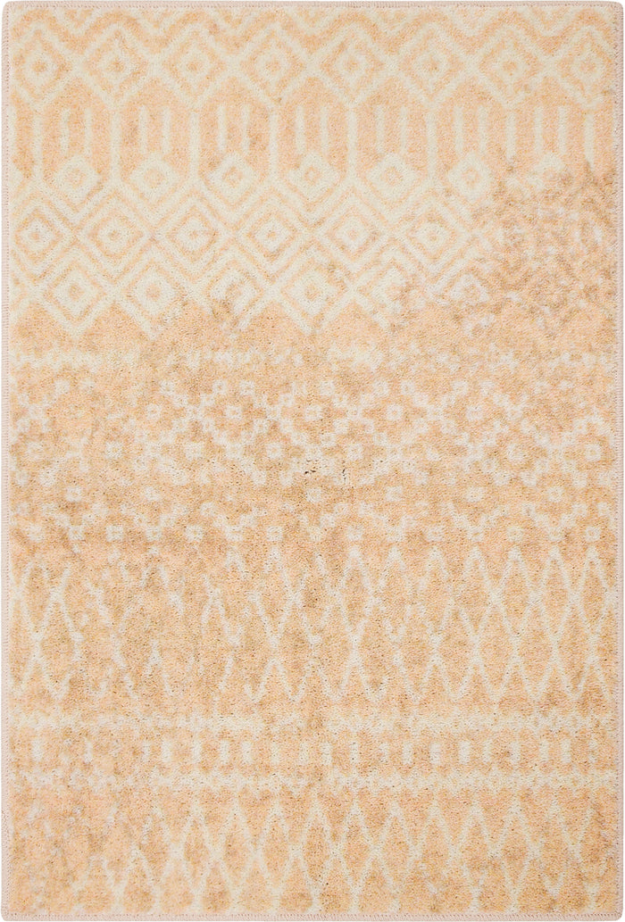 Technicolor Quemado Blush Area Rug