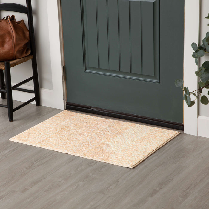 Technicolor Quemado Blush Area Rug