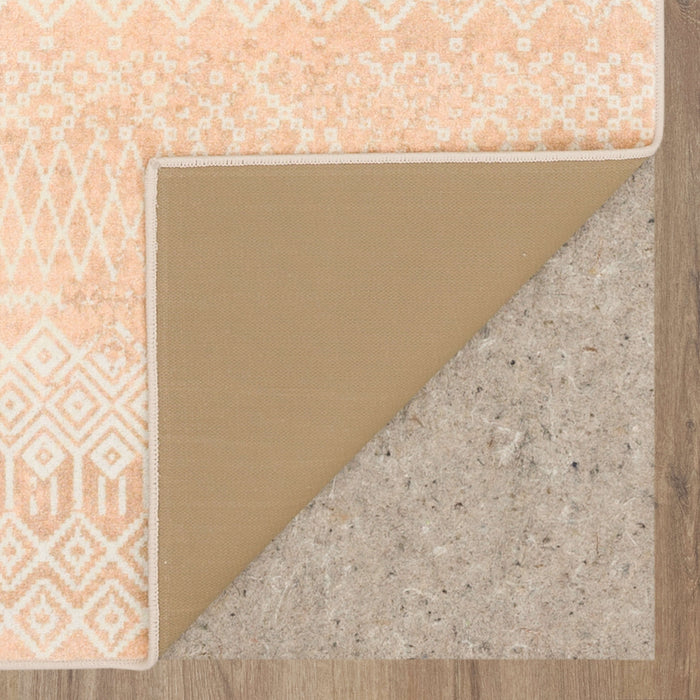 Technicolor Quemado Blush Area Rug