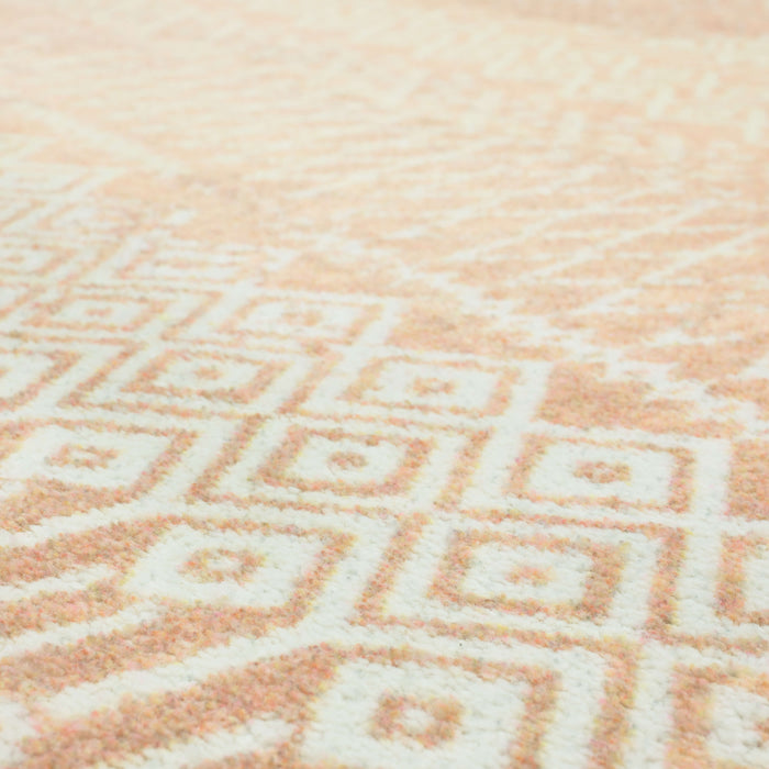 Technicolor Quemado Blush Area Rug