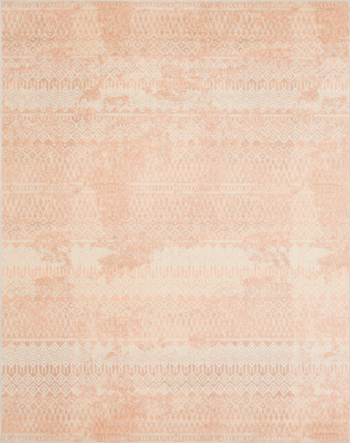 Technicolor Quemado Blush Area Rug