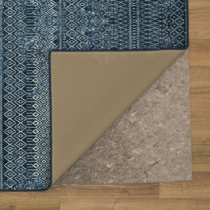 Technicolor Quemado Denim Area Rug