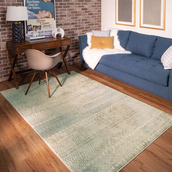 Technicolor Quemado Earth Area Rug