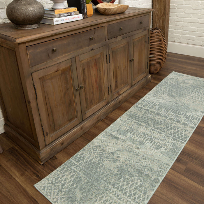 Technicolor Quemado Neutral Area Rug