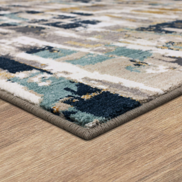 Karastan Vanguard Provenance Majolica Blue by Drew & Jonathan Home