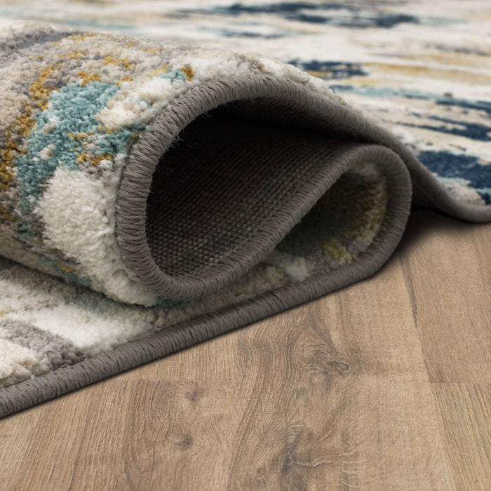 Karastan Vanguard Provenance Majolica Blue by Drew & Jonathan Home