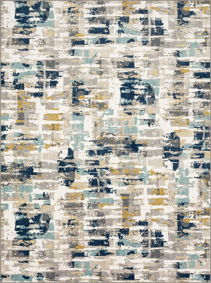 Karastan Vanguard Provenance Majolica Blue by Drew & Jonathan Home