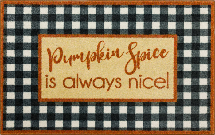 Nice Pumpkin Spice Tan Accent Rug