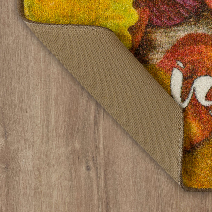 Pumpkin Spice Multi Accent Rug