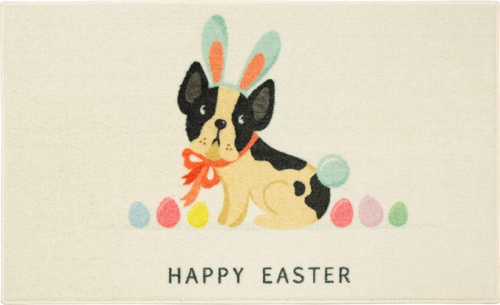 Easter Puppy White Mat