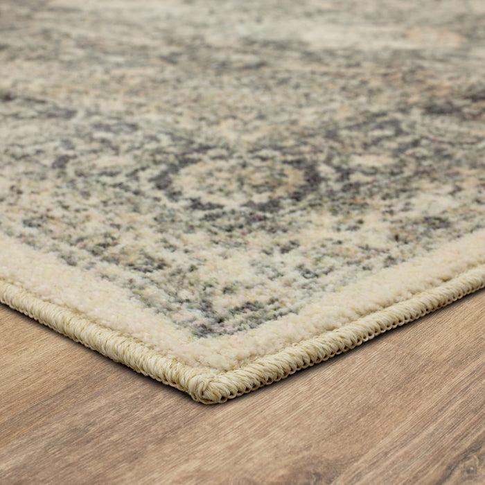 Technicolor Quinton Grey Area Rug