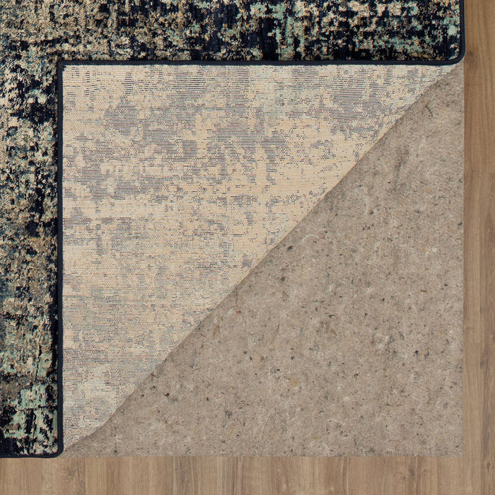 Karastan Elements Runic Indigo Area Rug
