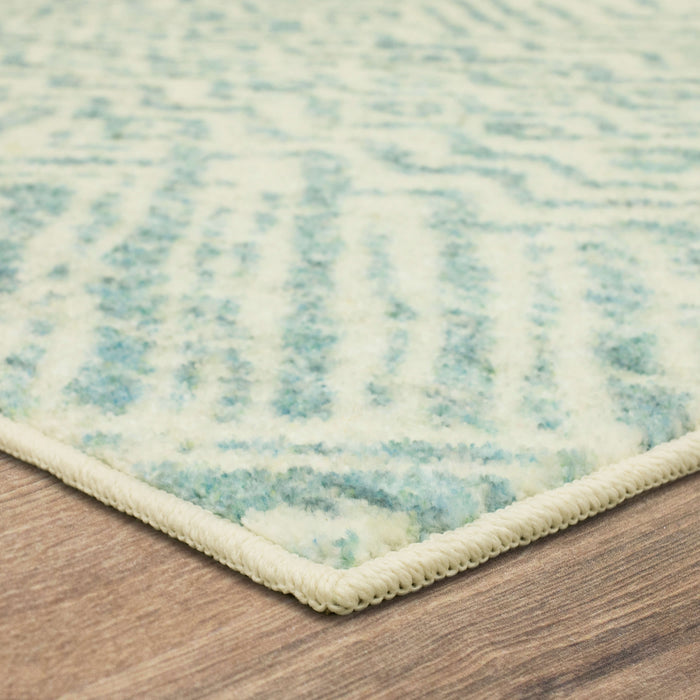 Technicolor Renard Aqua Area Rug