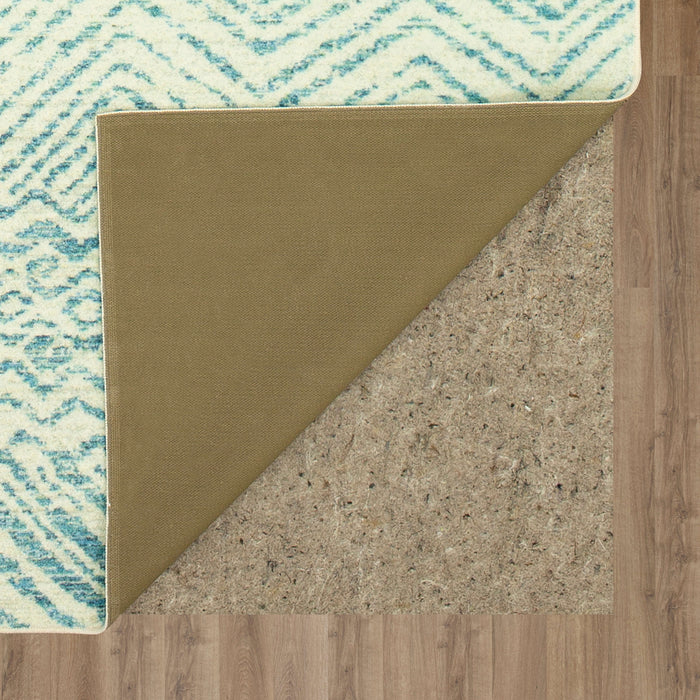 Technicolor Renard Aqua Area Rug