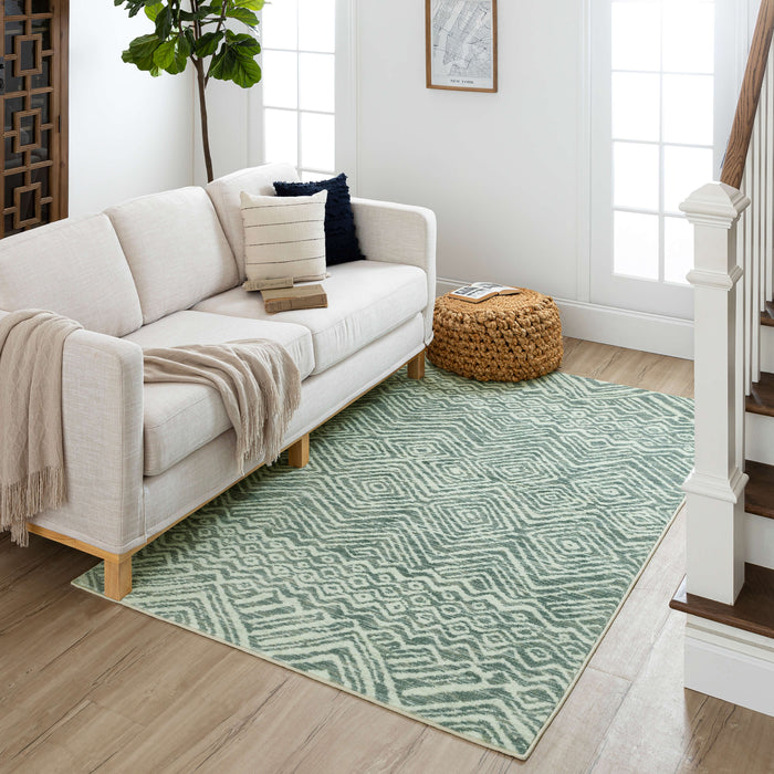 Technicolor Renard Slate Area Rug