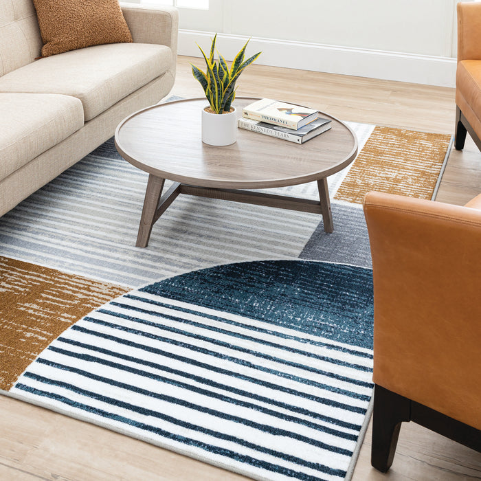 Hardin Cool Area Rug