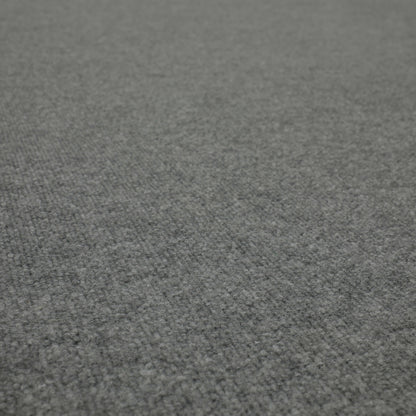 Ribbed Needle Punch Smoke Area Rug