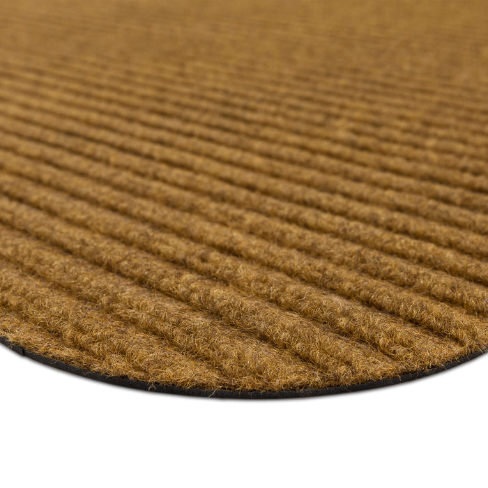 Tan Ribbed Utility Mat